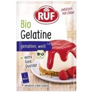 Bột Gelatine hữu cơ Ruf 9g làm thạch, kẹo dẻo, làm bánh an toàn cho bé