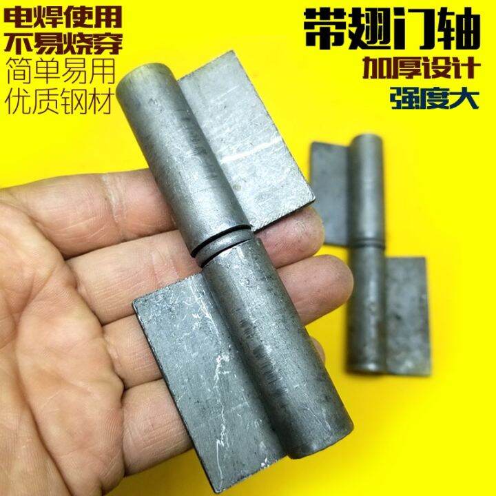 Welding door shaft iron cylinder sky and earth shaft fire protection hidden door removal