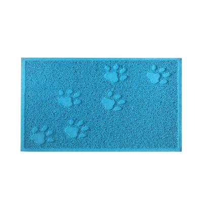 【Be worth】 PETS MART mall PVC Pet Dog Puppy Cat เสื่ออาหารสีแดงน่ารักจานชามอาหาร Water Feeding Placemat Feeding Mat Pad