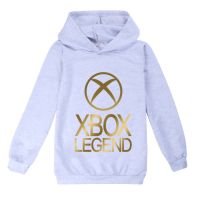 XBOX LEGEND เด็ก Hoodies หญิงแขนยาว Hooded เสื้อกันหนาว2021การ์ตูนแฟชั่นเสื้อด้านบนพิมพ์ใหม่ T347เด็กเสื้อผ้า Pullover Casual Sport