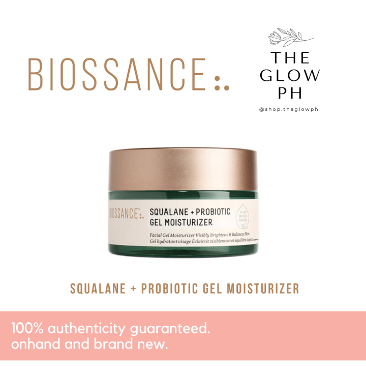 [AUTHENTIC] Biossance Squalane + Probiotic Gel Moisturizer 50ML The