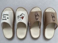 MUJI MUJI exported to Japan original Disney Winnie the Pooh womens summer silent bottom indoor floor slippers