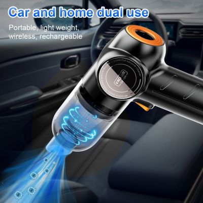 【hot】✺۩₪  Car Cleaner Cordless Handheld   Use Blowing And Sucking 2 1