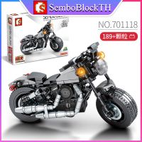 Sembo Block 701118 เลโก้มอเตอร์ไซค์ พร้อมฐาน จำนวน 189 ชิ้น