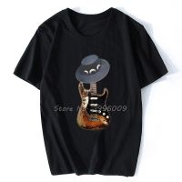 MenS Stevie Ray Vaughan T-Shirt Men Summer Letter Printed T Shirt Cotton T Shirt Hip Hop Tees Tops Tshirt Harajuku Streetwear