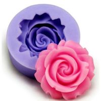 3D Rose Chocolate Mold Fondant Cake Decorating Tools Silicone Soap    s Bread  Cake Cookie Accessories