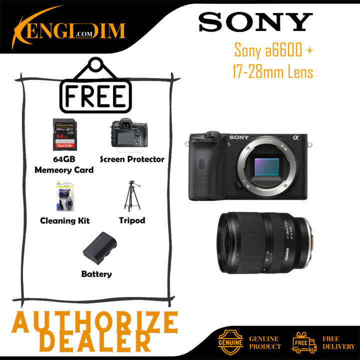 sony a6600 mirrorless digital camera