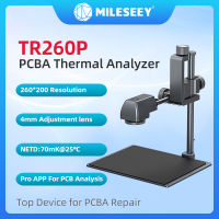 Mileseey TR260กล้องถ่ายภาพความร้อน IR สำหรับการวิเคราะห์ PCBA เครื่องตรวจจับอุณหภูมิการออกแบบซ่อมแซมแผงวงจรระดับมืออาชีพในอุตสาหกรรม