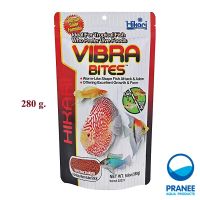 ( Pro+++ ) Hikari Vibra Bites Fish food 280g.อาหารปลาปอมปาดัว ราคาคุ้มค่า อาหาร ปลา อาหารปลาคราฟ อาหารปลากัด อาหารปลาสวยงาม