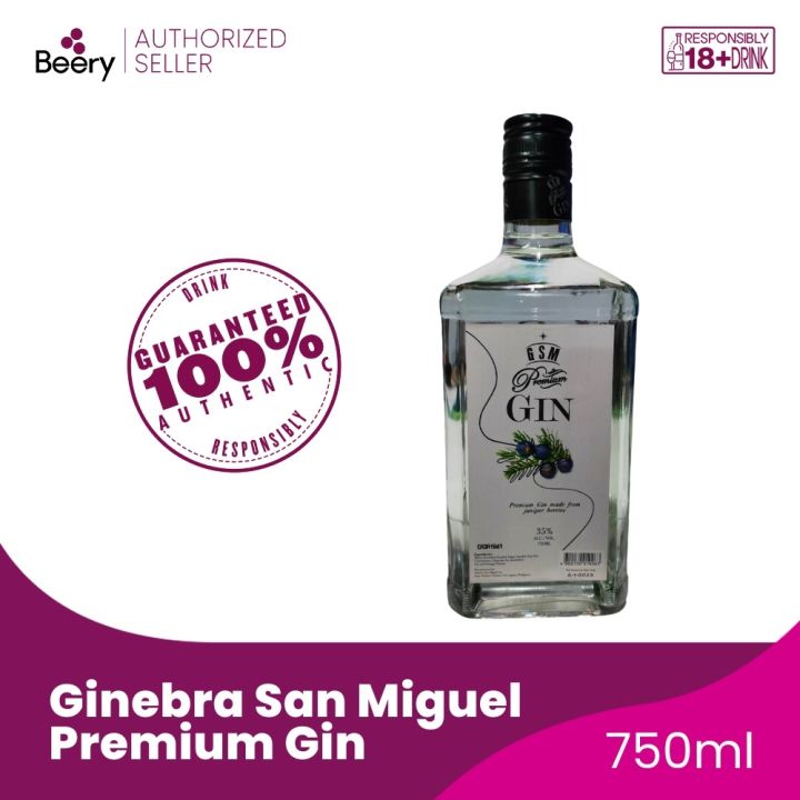 Ginebra San Miguel Premium Gin Lazada Ph