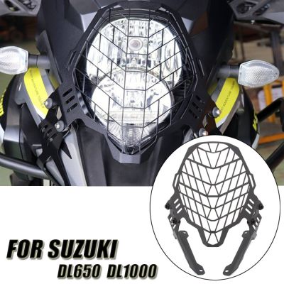 กระจังหน้าป้องกันไฟหน้ารถจักรยานยนต์สำหรับ SUZUKI V-Strom DL650 DL1000 DL1000 DL650 DL650 DL1000ฝาครอบป้องกันชิ้นส่วนมอเตอร์17-19