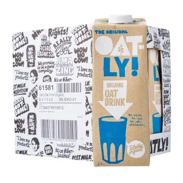 Oatly Barista Edition Oat Milk (1ltr) - Free Delivery - The Postal