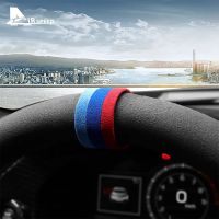 1pcs For Subaru BRZ Toyota GR86 2021 2022 2023 Italian Premium Suede Car Steering Wheel Booster Center Line Turn Fur Accessories