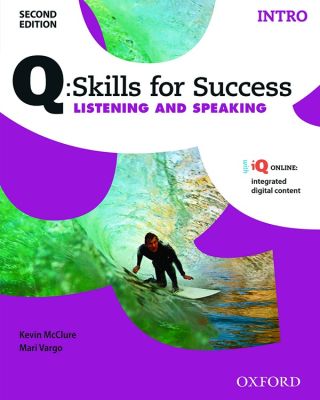 Bundanjai (หนังสือคู่มือเรียนสอบ) Q Skills for Success 2nd ED Intro Listening Speaking Student s Book iQ Online (P)