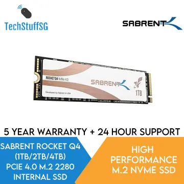 Sabrent SB-RKTQ4-1TB 1TB Rocket Q4 NVMe PCIe 4.0 M.2 2280 Internal SSD