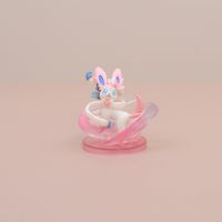 6Pcs/Lot Pokemon Figure Toys Anime Leafeon Sylveon Glaceon Growlithea Charmander Q Mimikyu Figures Model Dolls Toys