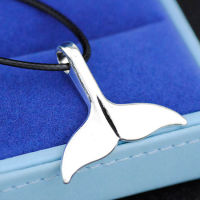 Wholesale 10pcsLOT fashion Whale tail Pendant necklace gift HJ07