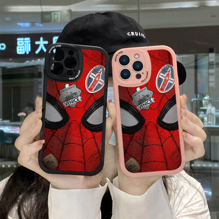 เคสโทรศัพท์สำหรับ-realme-10-realme-10-pro-plus-5g-เคสลายการ์ตูนเคสนิ่มหนังสไปเดอร์แมน