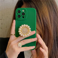 ปลอกซิลิโคนเคสนิ่มขาตั้งห่วงยี่ห้อเพชรหรูหราสำหรับ iPhone 14 13 Pro Max 12 11 XS XR X 8 7 Plus SE 2020