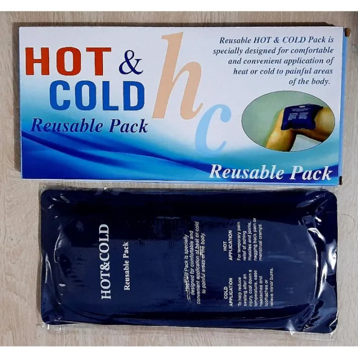 Hot and Cold gel pack (Reusable) Lazada PH