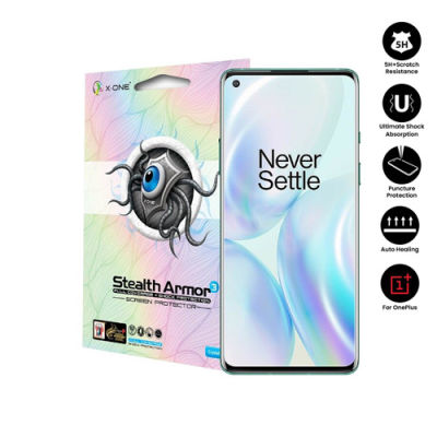 OnePlus 8 / 8 Pro X.one Stealth Armor 3 Clear/Matte Front Screen/ฝาหลัง/ตัวป้องกันเลนส์กล้อง