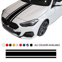 1ชิ้น Racing Rally Stripe Hood Decals สติกเกอร์สำหรับ BMW VW Audi Toyota Fiat Honda Mazda Benz Toyota Mitsubishi Hyundai...