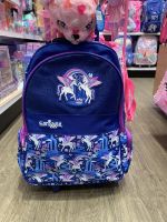 เป้ล้อลากมีไฟ Smiggle Light up Trolly backpack- Away- ยูนิคอร์น