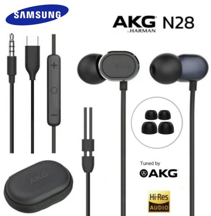 Original Samsung AKG Earphone N28 Tuned By AKG Headphone HiRes Audio