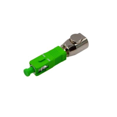 ❀☄◈ GONGFENG NEW Optical Connector SC/APC Circular Bare Fiber Flange Temporary Adapter OTDR Test Fiber Coupler Special Wholesale