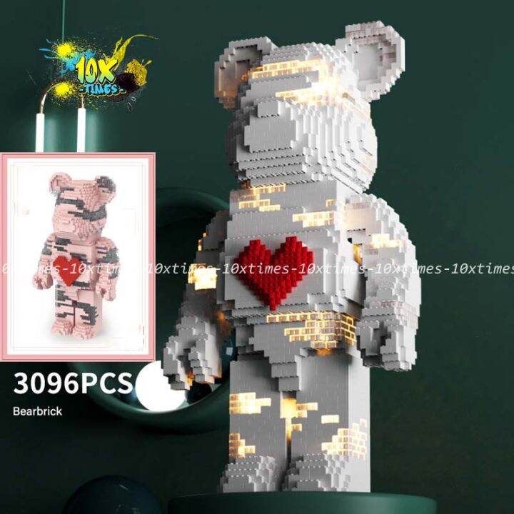 bearbrick lego 1000