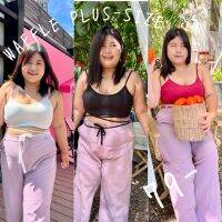 สายเดี๋ยว?plus-size?ผ้าวาฟเฟิลมี6สีพร้อมส่ง