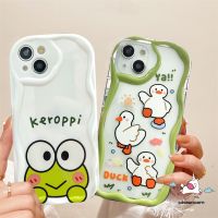 เคสโทรศัพท์มือถือแบบนิ่ม ลายการ์ตูนกบ เป็ด ขอบโค้ง สําหรับ A24 A11 A14 A50s A12 A30s A23 A13 A04s A50 A32 A03s A03 A52 A51 A10s A52s A31 A20 A21s A02s A30 A20s