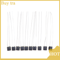 [Buytra] 10pcs Black Square Fan Motor 2A 250V Thermal FUSE LED fues 115 120 125 130 135 140 145 150องศาสวิทช์อุณหภูมิ