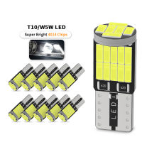 2/10x Canbus W5W led T10 หลอดไฟ LED 4014 SMD สำหรับตำแหน่งที่จอดรถไฟแผนที่ภายในโดมอ่านป้ายทะเบียนสัญญาณโคมไฟ-gcbfxbfgfznfxnn