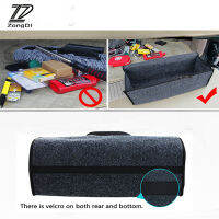 ZD For Renault Megane 2 3 Duster VW Touran Passat B6 Golf 7 T5 T4 Fiat 500 Car Rear Boot Portable Bag Trunk Storage Organizer