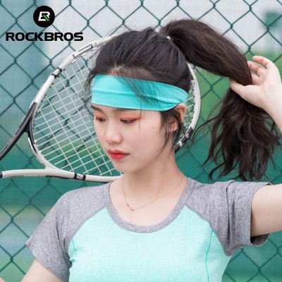 【cw】 ROCKBROSSweatband Multifunctional Headscarf CyclingNon slip Headbanddrying Breathable Sweat Band