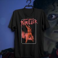 Michael Jackson T-Shirt Thriller T-Shirt King Of Pop Michael Jackson T-Shirt Fashion Graphic T-Shirt For Men 【Size S-4XL-5XL-6XL】