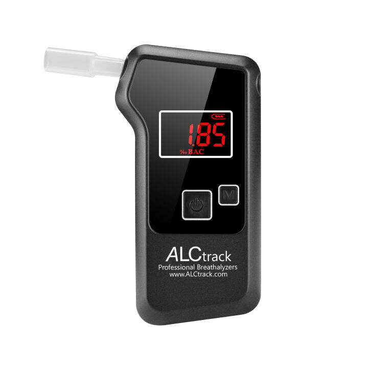 เครื่องวัดแอลกอฮอล์-เครื่องเป่าแอลกอฮอล์-alctrack-แบบพกพา-รุ่น-alc-018-black-ของแท้100-แถมฟรี-คู่มือภาษาไทย-หลอดเป่า10อัน-กระเป๋าเก็บเครื่อง