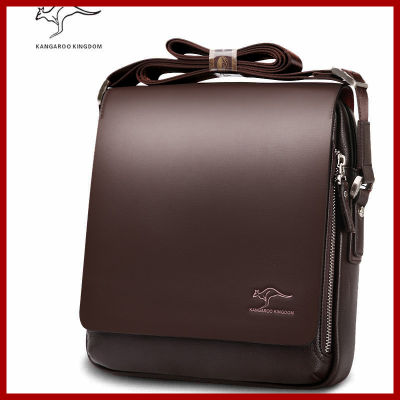 Free shipping! Authentic nd composite leather bag casual male shoulder briefcase kangaroo messenger bag mens travel bags