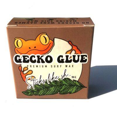 Gecko Glue Surf Wax-Warm-Surfboard Wax Sticky for surfboards, skimboards, bodyboards