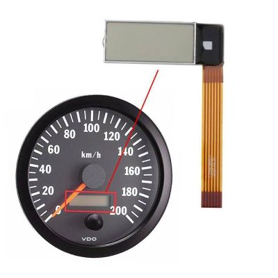 For Volvo Penta Marine Yanmar Tachometer Hour Meter LCD Display &amp; Ribbon