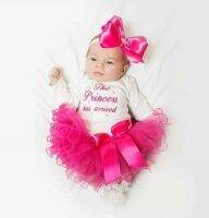 2019 New baby girls outfits Kids Newborn PRINCESS Baby Girl Outfit Tutu Dress lovely 2pc fashion princess infant clothes  by Hs2023