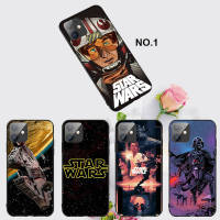 Casing หรับ iPhone 14 13 11 Pro Max 11 Mini 8+ 8 Plus EL35 Darth vader Star wars Pattern Phone เคสโทรศัพท์ อ่อนนุ่ม TPU Shockproof Black ปก