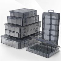 Organizer 9-24 Grids Adjustable Storage Container Compartment Plastic Storage Box Component Screw Holder Case Display Container