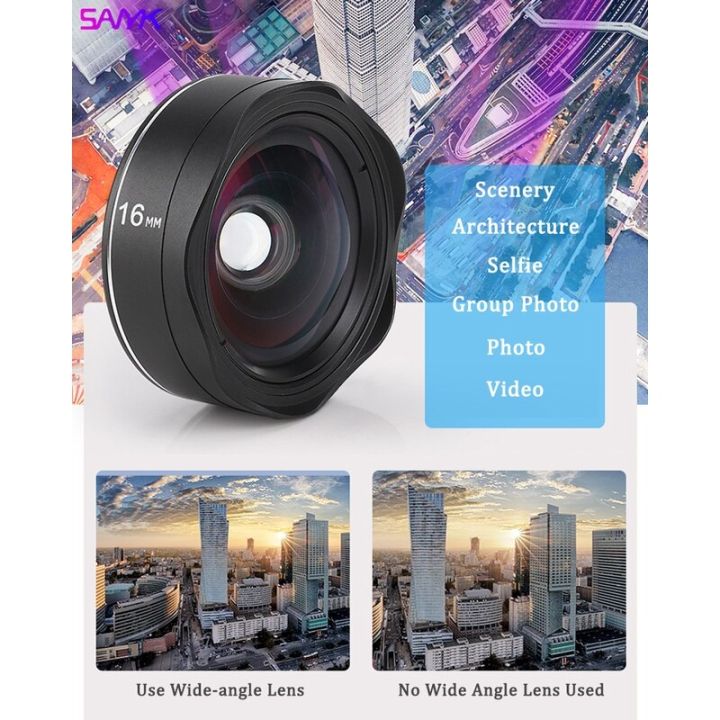 sanyk-hd-4-in-1-phone-lens-set-undistorted-wide-angle-lens-macro-lens-super-fisheye-lens-telephoto-lens-slr-level-lens-quality