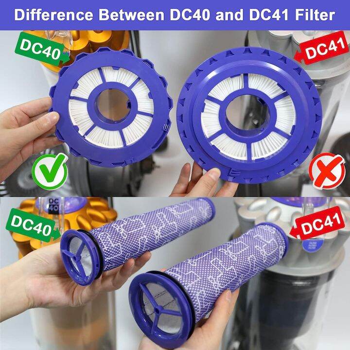 ชุดเปลี่ยนแผ่นกรอง-hepa-ที่เข้ากันได้กับ-dc40-dyson-อะไหล่เครื่องดูดฝุ่นอะไหล่ทดแทน923587-02-922676-01