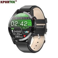 L13 Smart Watch Men Business BT รับสาย IP68 กันน้ํา ECG Heart Rate Pressure Fitness Tracker Sports Smartwatch