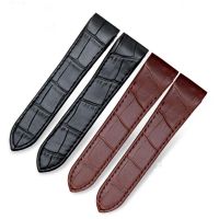 High Quality Genuine Leather Watch Strap For Cartier Santos 100 Watchand Mens And Womens Folding Buckle 20mm 23mm