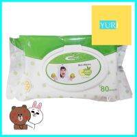 เฟรชพลัส ทิชชู่เปียก 80 แผ่น 1 แถม 1WET WIPES FRESH PLUS APPLE FRAGRANCE 80SHEET 1FREE1 **ของแท้100%**