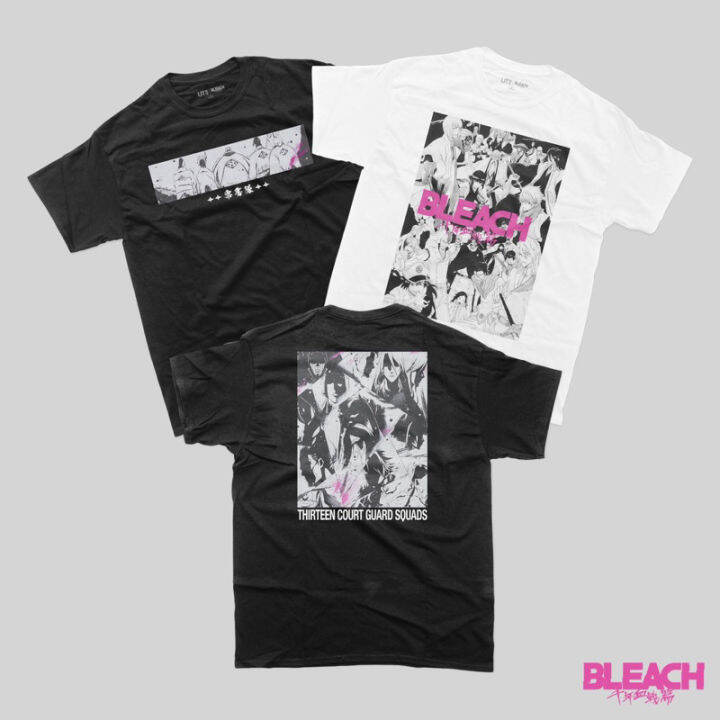 Uniqlo X BLEACH สงครามเลือดทั้งปี เสื้อยืด ลายการ์ตูนอนิเมะ Ichigo